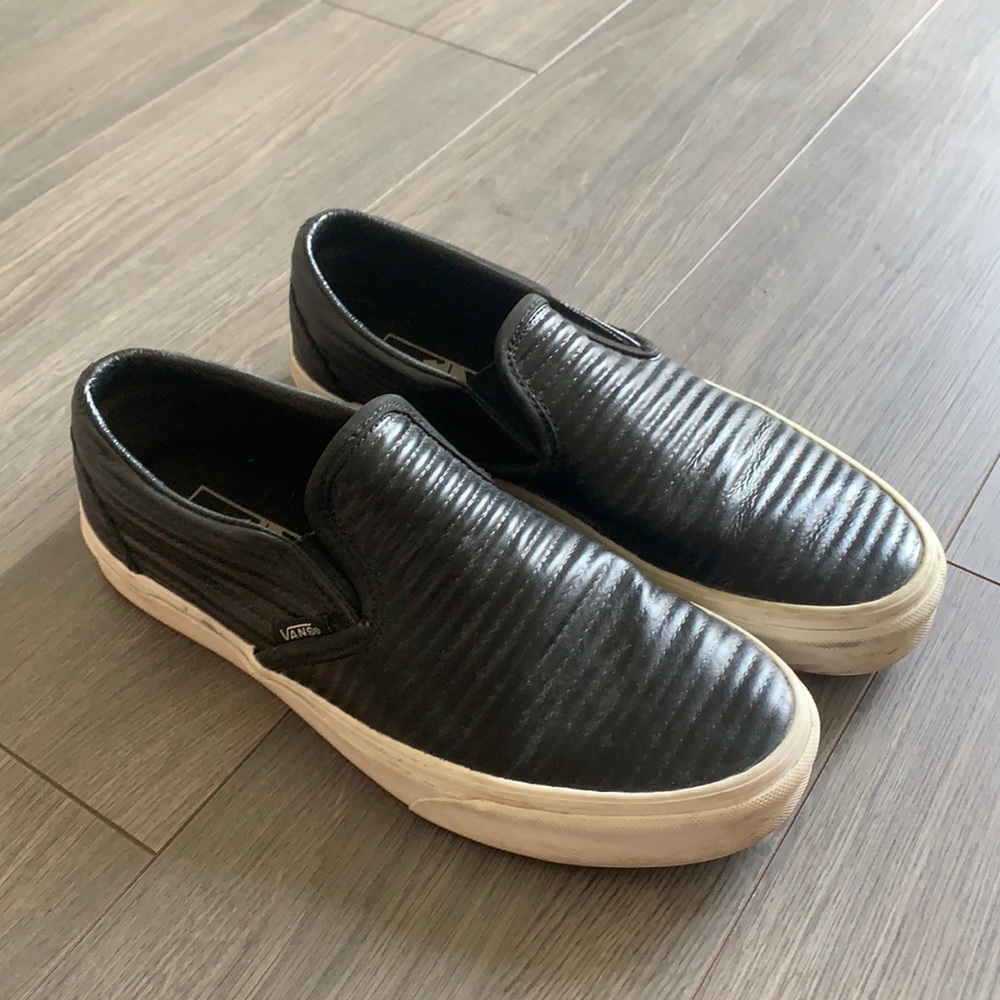 Leather Vans